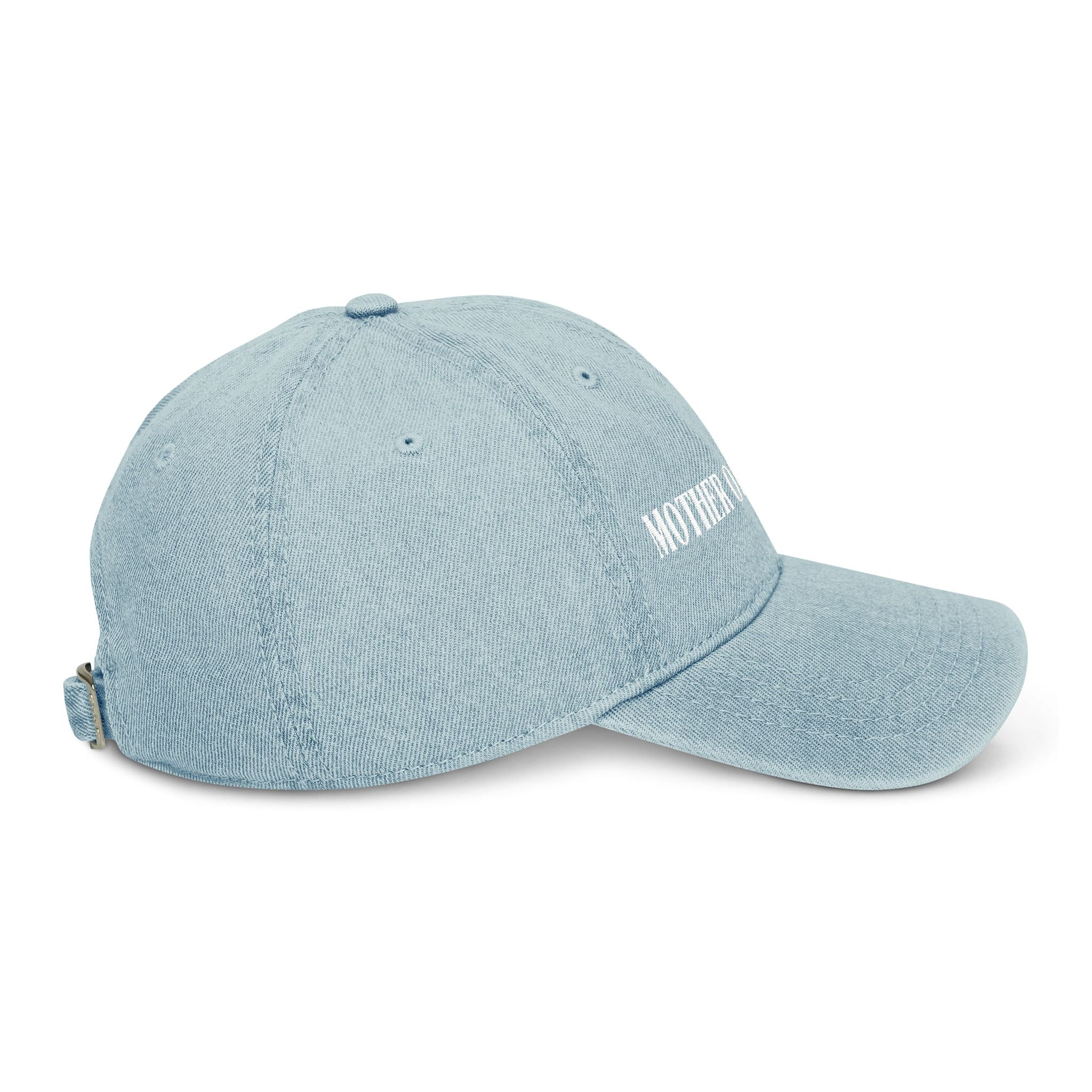 Embroidered Denim Hat - Mother of the Year Cap