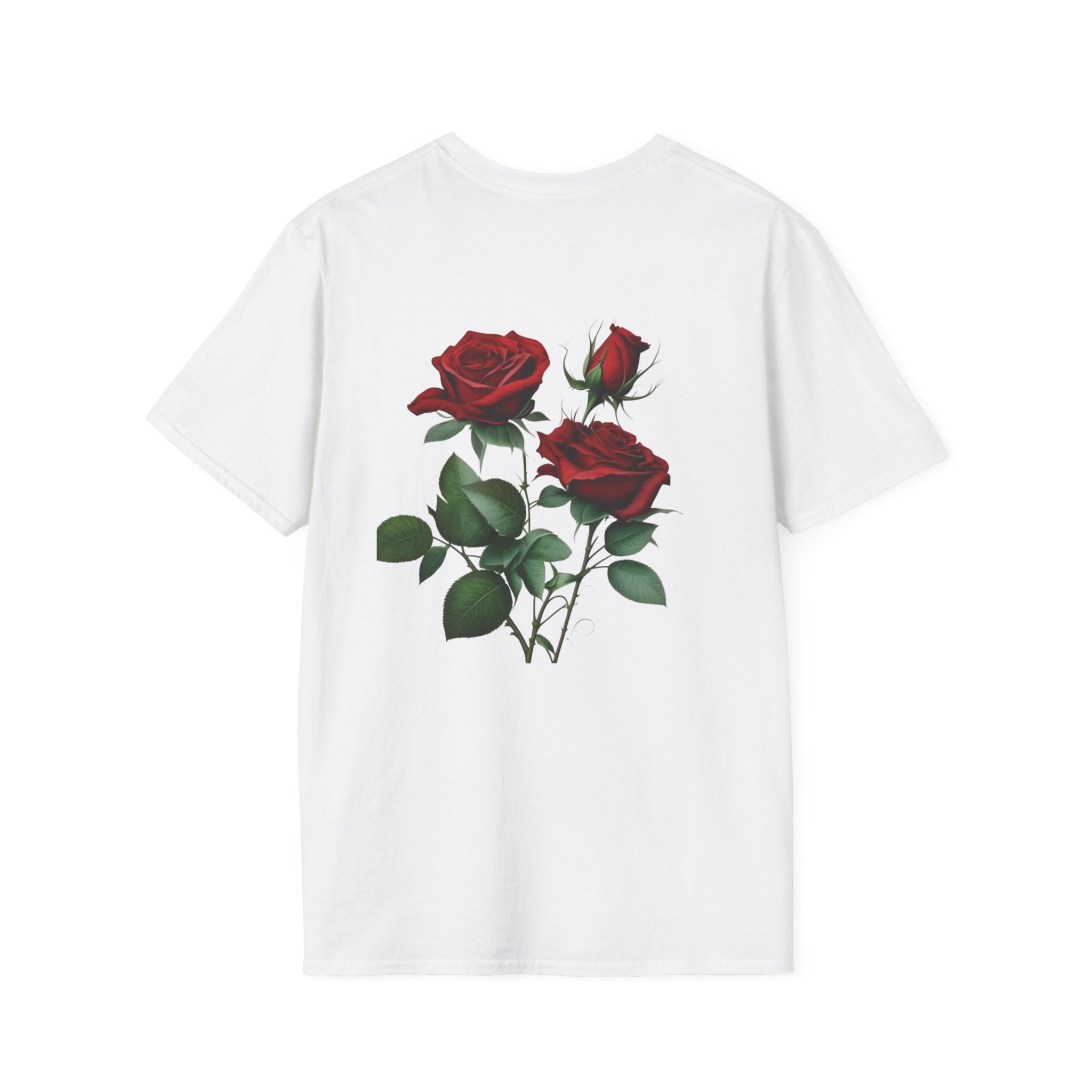 Motherhood Vibes Unisex Softstyle T-Shirt with Floral Design - Perfect Gift for Moms