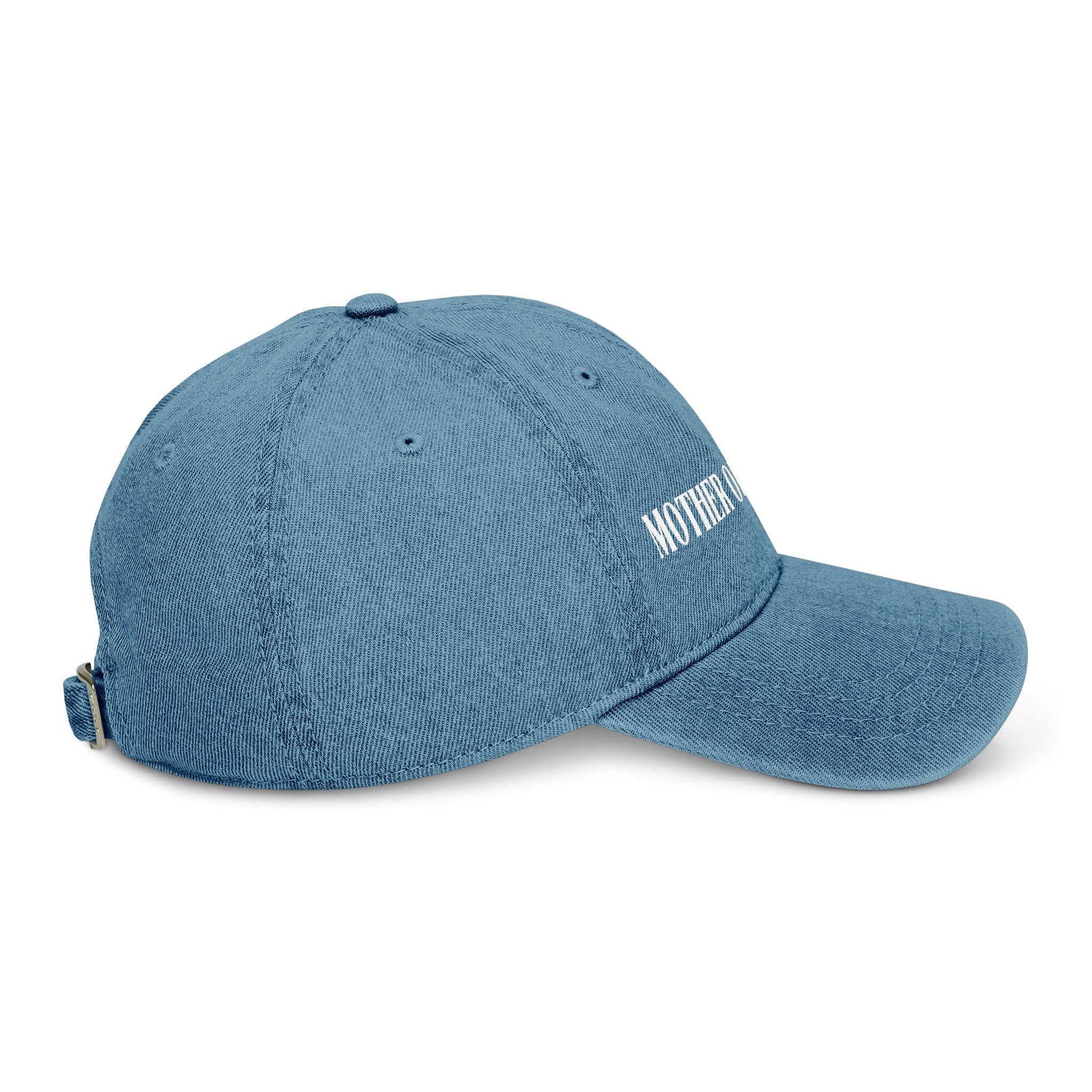 Embroidered Denim Hat - Mother of the Year Cap