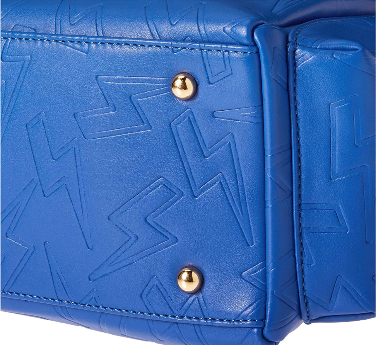 Vegan Leather Travel Laptop Messenger Bag For Boys and Men, Multiple Compartments, diaper bag bookbags-Electrtic Blue